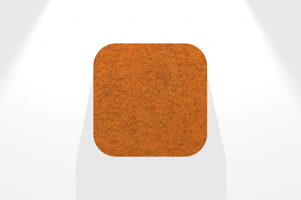 Pill 250x250mm Orange